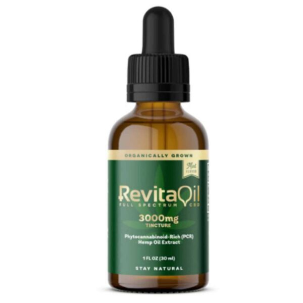 3000mg Organic CBD Oil Tincture (Mint)