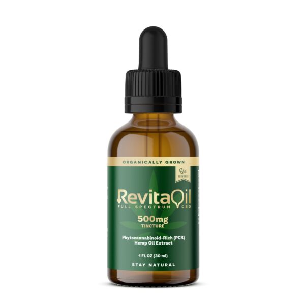 500mg Organic CBD Tincture (Unflavored)